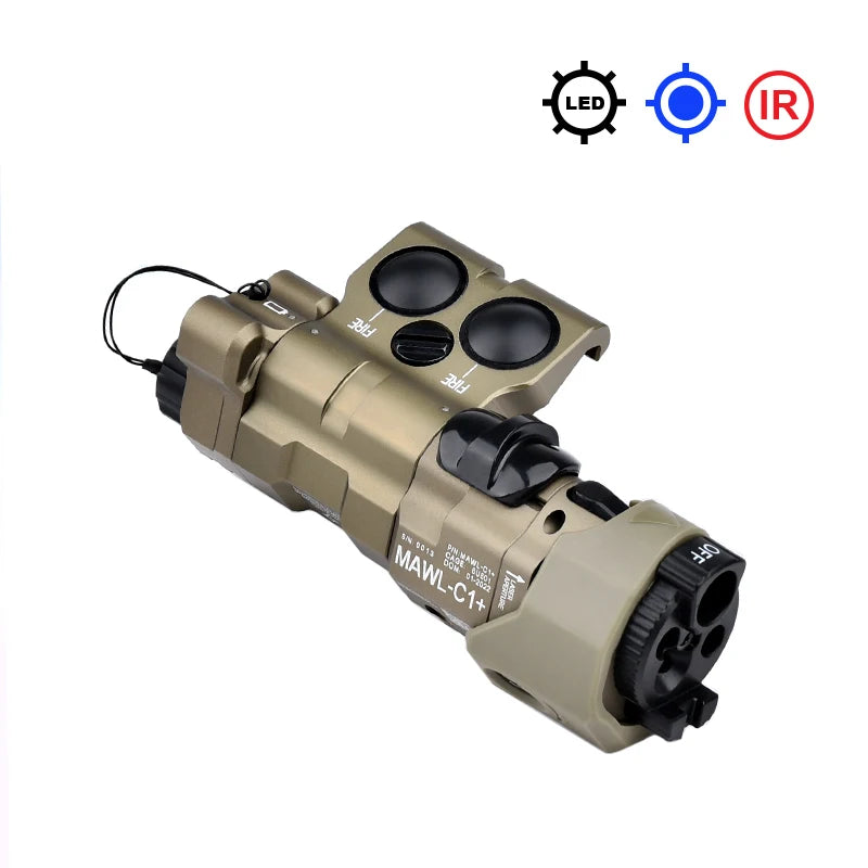 WADSN Boitier Lampe/Laser MAWL C1 METAL TAN - Loadout 