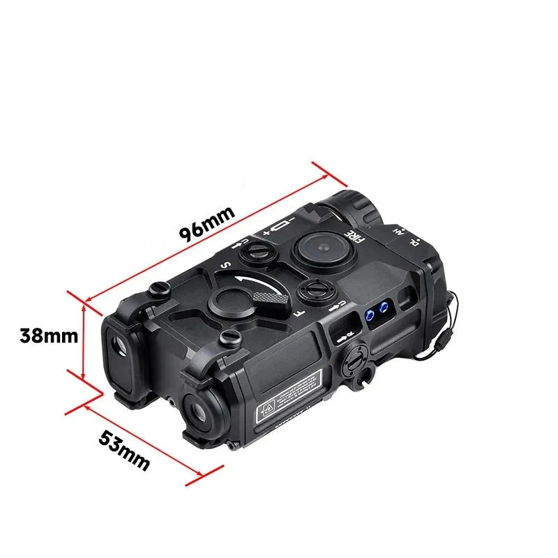 WADSN Boitier Lampe/Laser OGL METAL NOIR - Loadout 