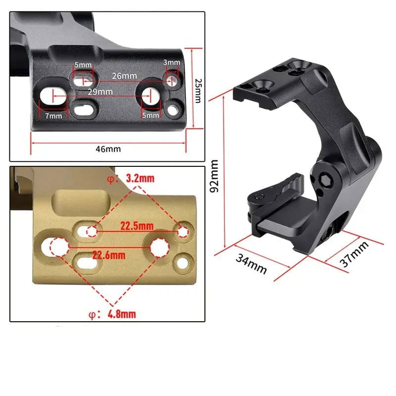 WADSN Mount QD pour Magnifier - Loadout 